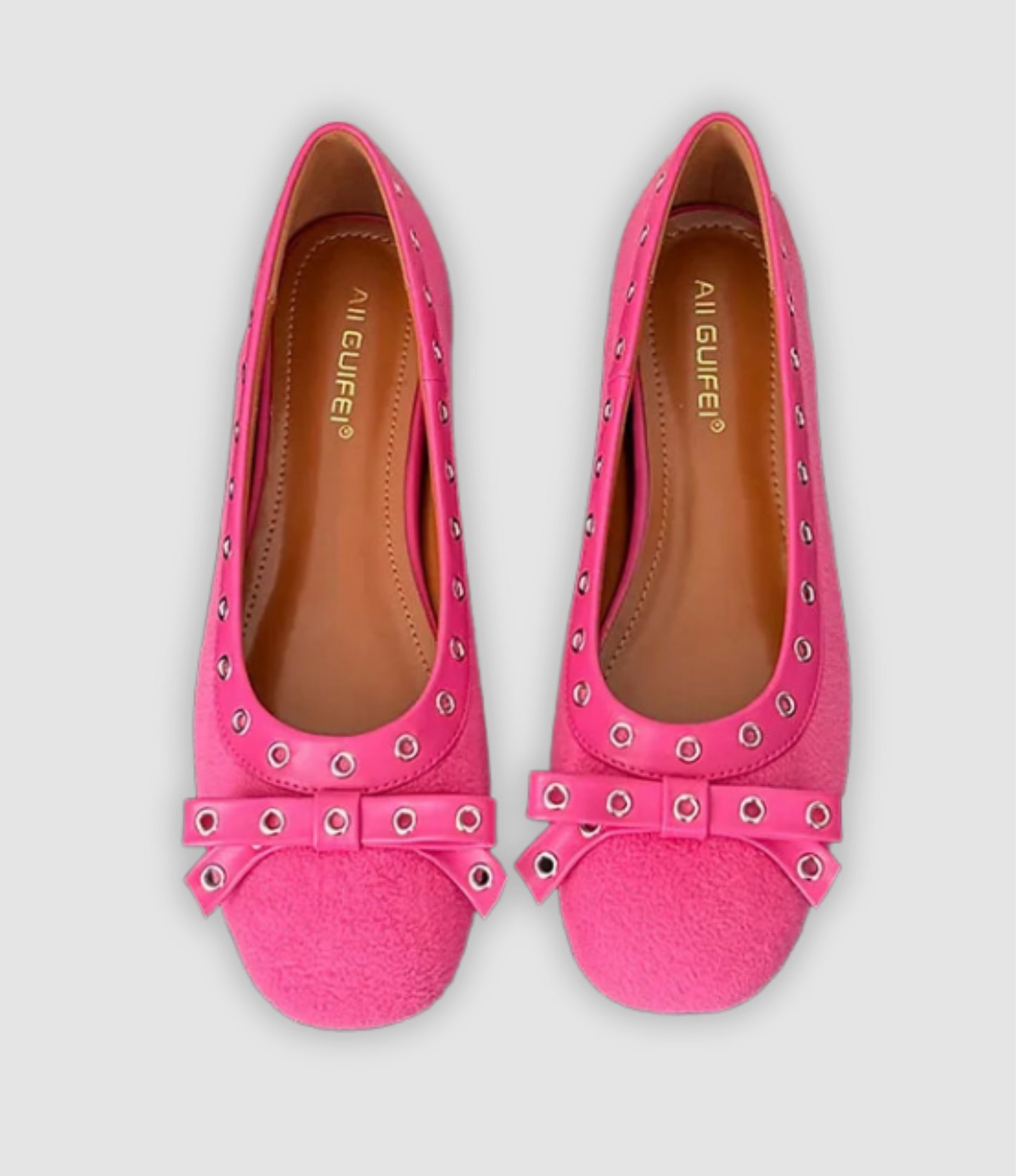 Leonie - Platform Slippers with Butterfly Knot