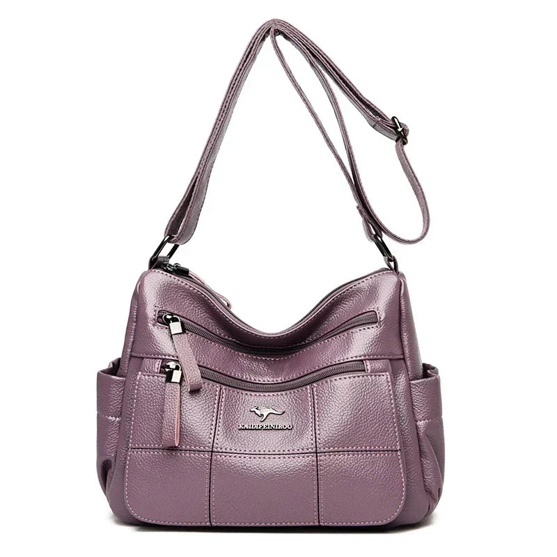 Davina - Smooth Leather Handbag