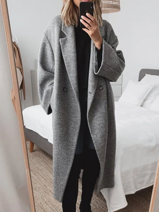 Elara - Cozy Longline Jacket