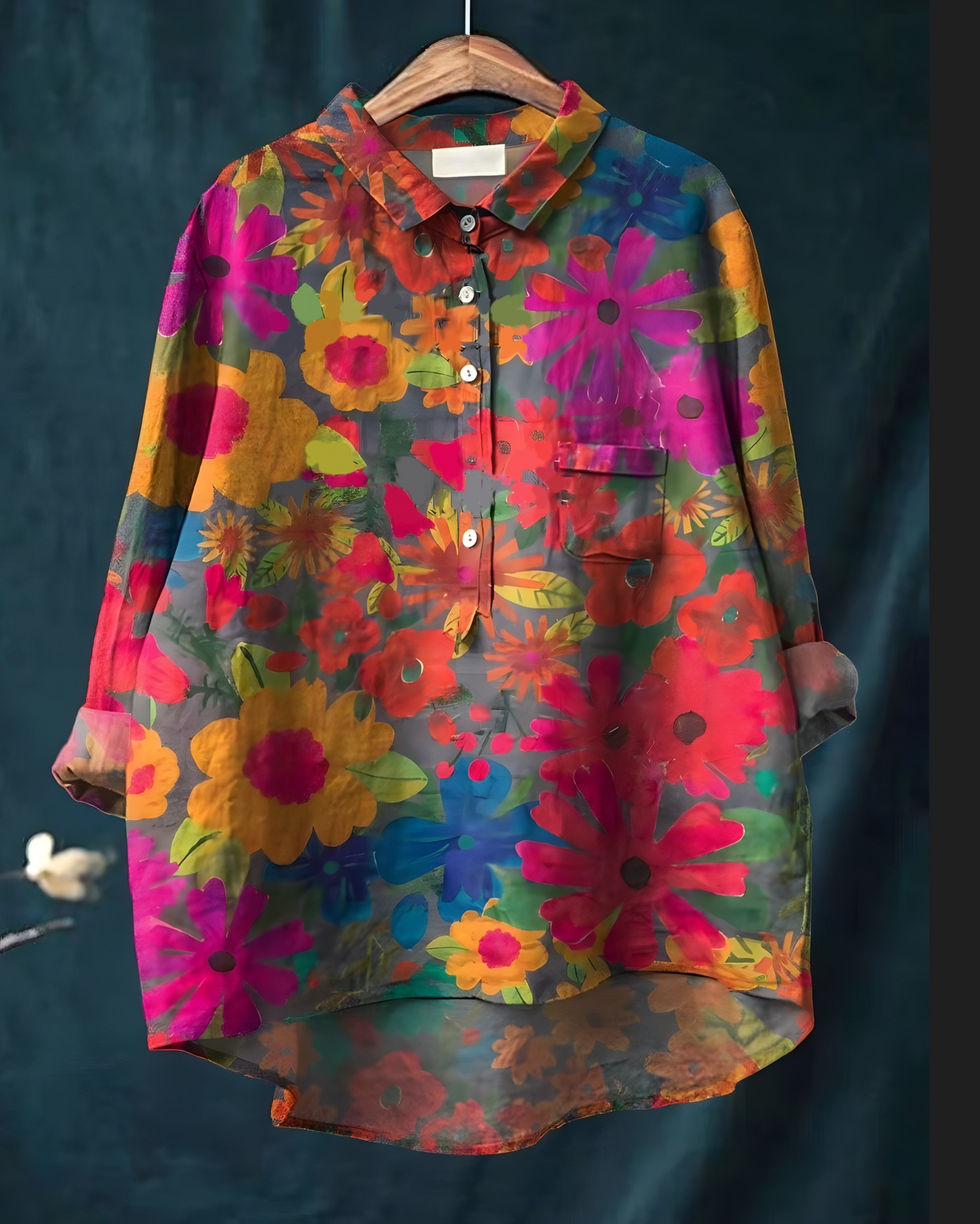 Isabella - Premium Women's Dog Print Shirt