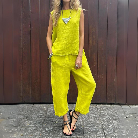 Viviana - Handcrafted Cotton Summer Set