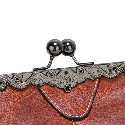 Mila | Classic Vintage Bag Featuring an Elegant Clasp Closure