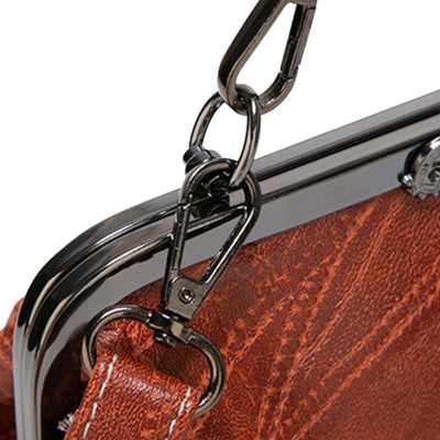 Mila | Classic Vintage Bag Featuring an Elegant Clasp Closure