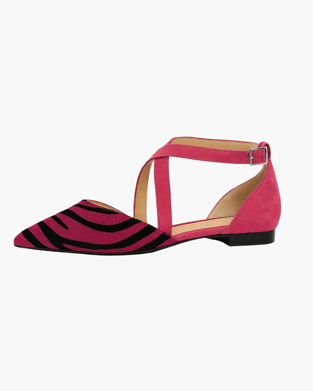 Asilia - Striped Pointed Sandals