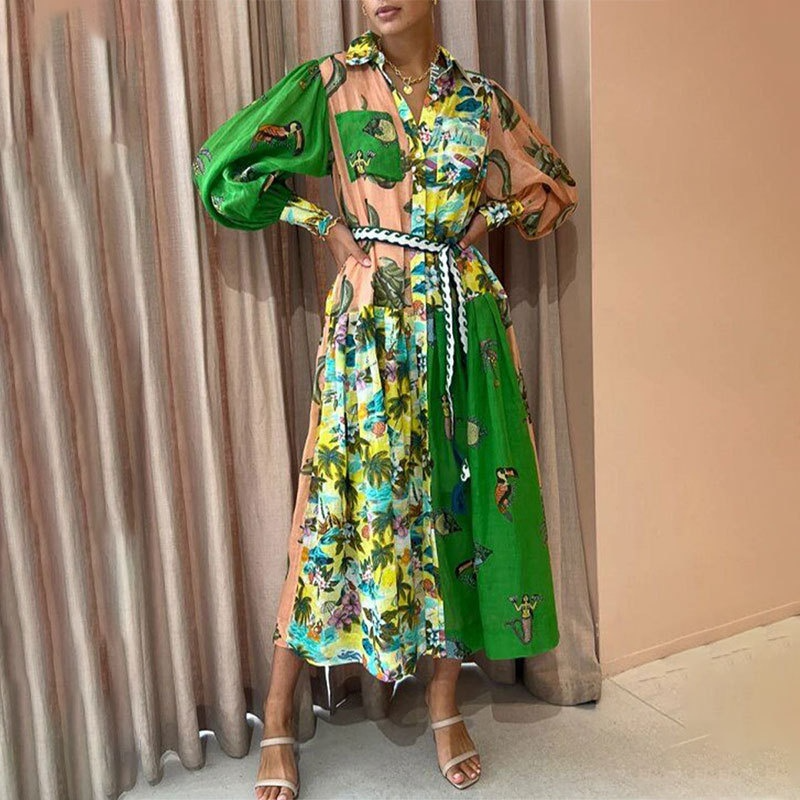 Galina - Elegant Dress Robe