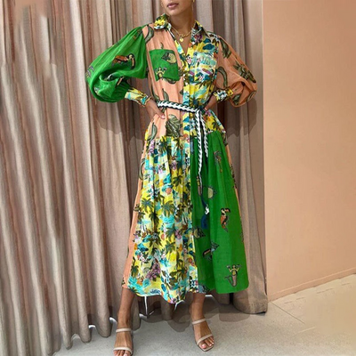 Galina - Elegant Dress Robe