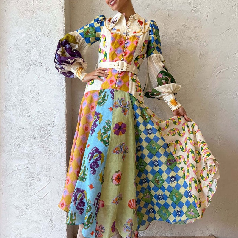 Galina - Elegant Dress Robe