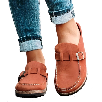 Luz - Suede Moccasin Sandal