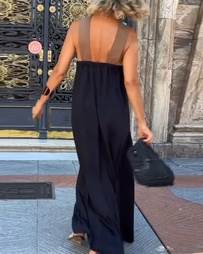 Lauren - Cross Back Long Dress