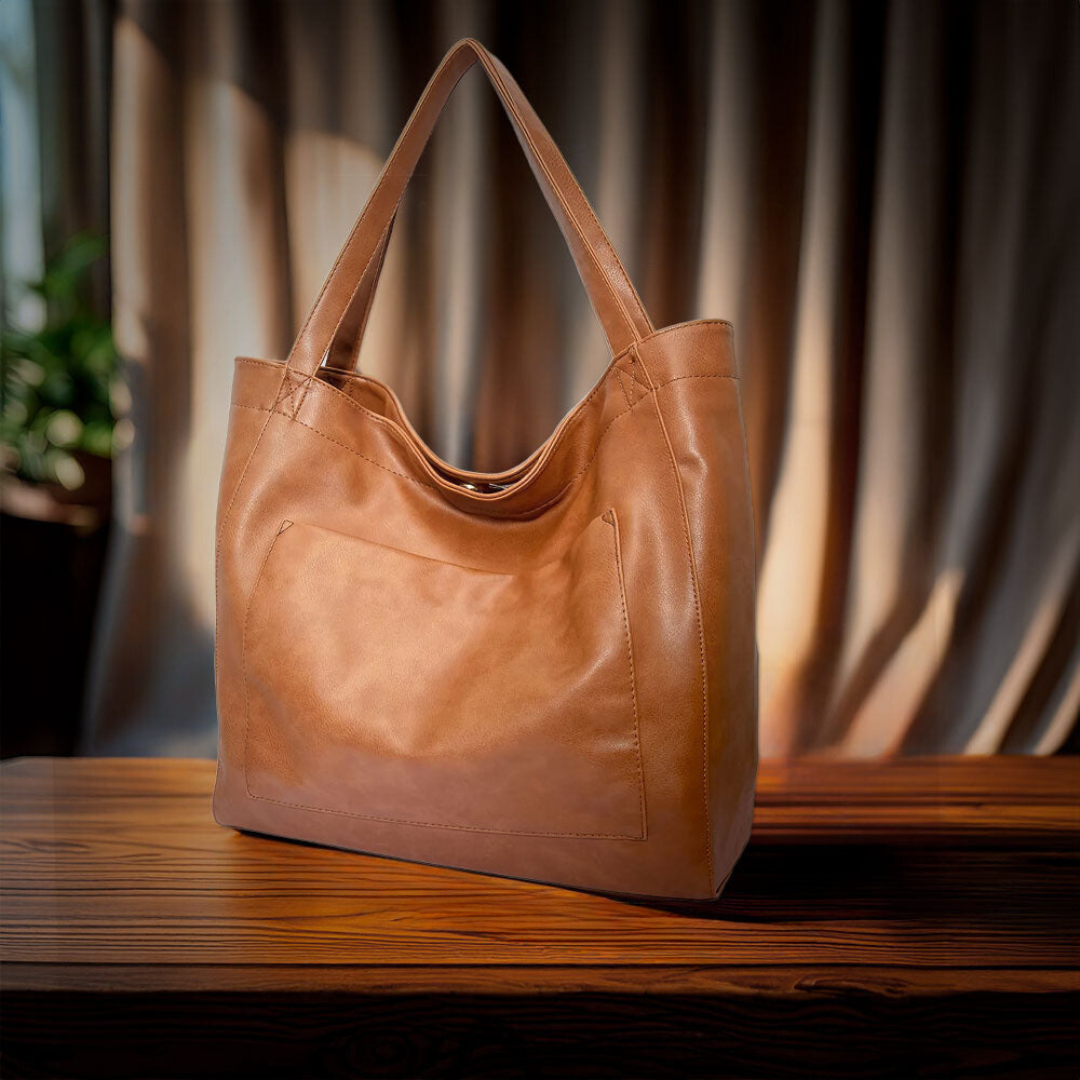 Marigold | Squisita Luxury Shoulder Bag Crafted from Soft Fabric