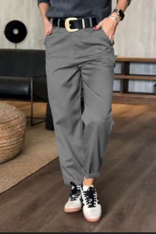 Alisa - Sleek Tailored Trousers