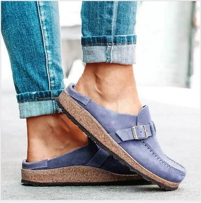 Luz - Suede Moccasin Sandal