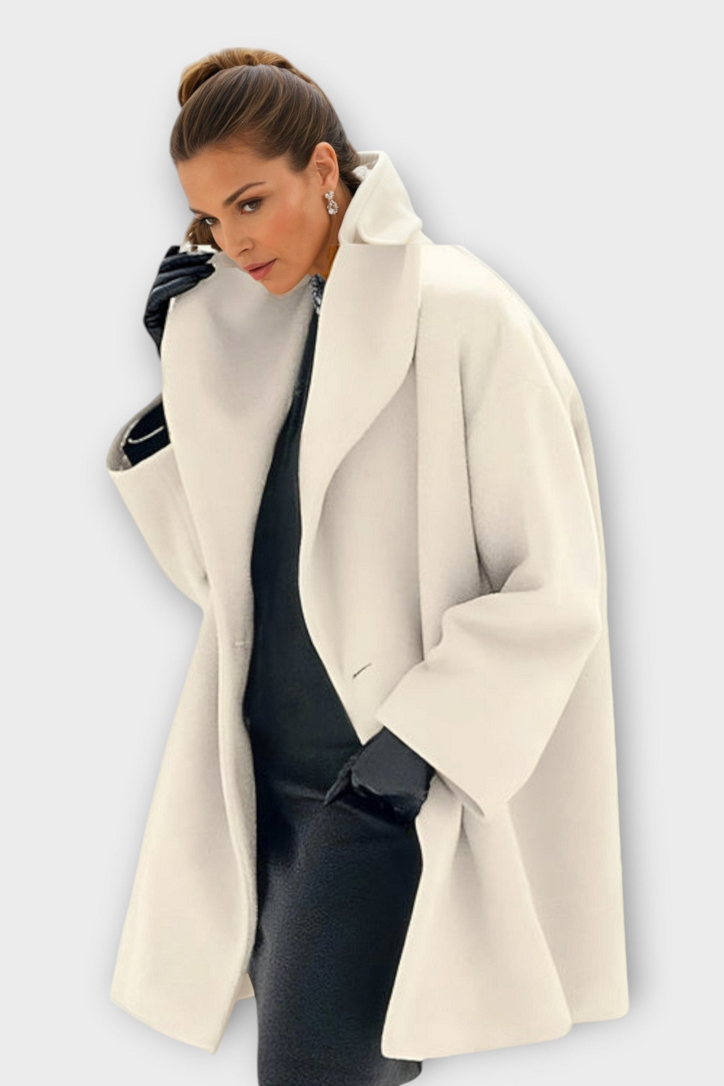 Emma - Premium Windproof Wool Coat