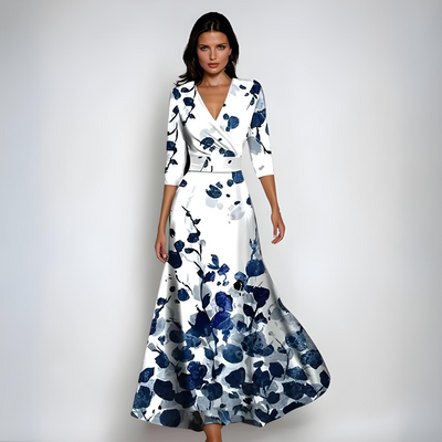 Elise™ - Sophisticated Floral Dress for Unshakeable Confidence