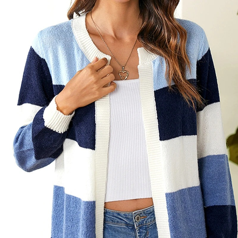 Deborah - Striped Cardigan