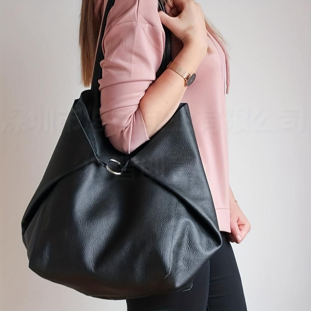 Renee | Oversized Vintage-Style Tote Bag