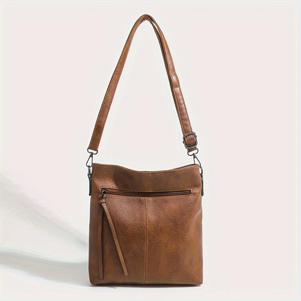 Lina | Retro Checkered Shoulder Bag