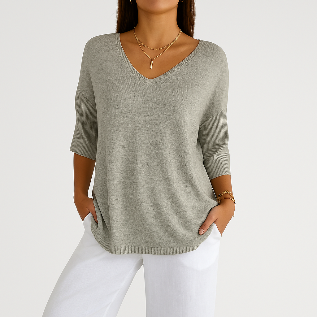 LEA | V-NECK SWEATER