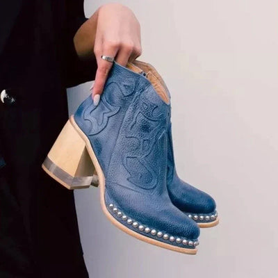 Norwich Embroidered Mid Boots