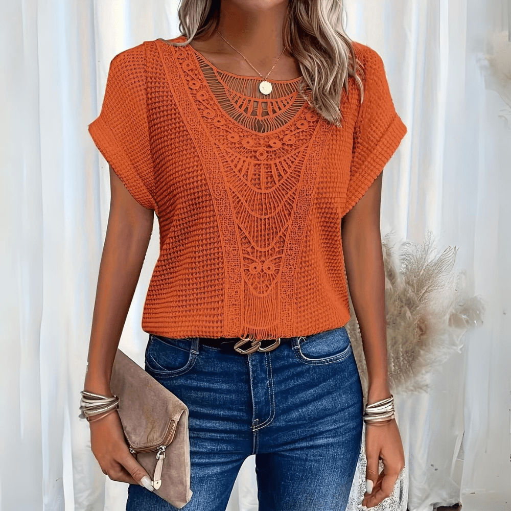 Estelle - Elegant Ibiza-Style Blouse