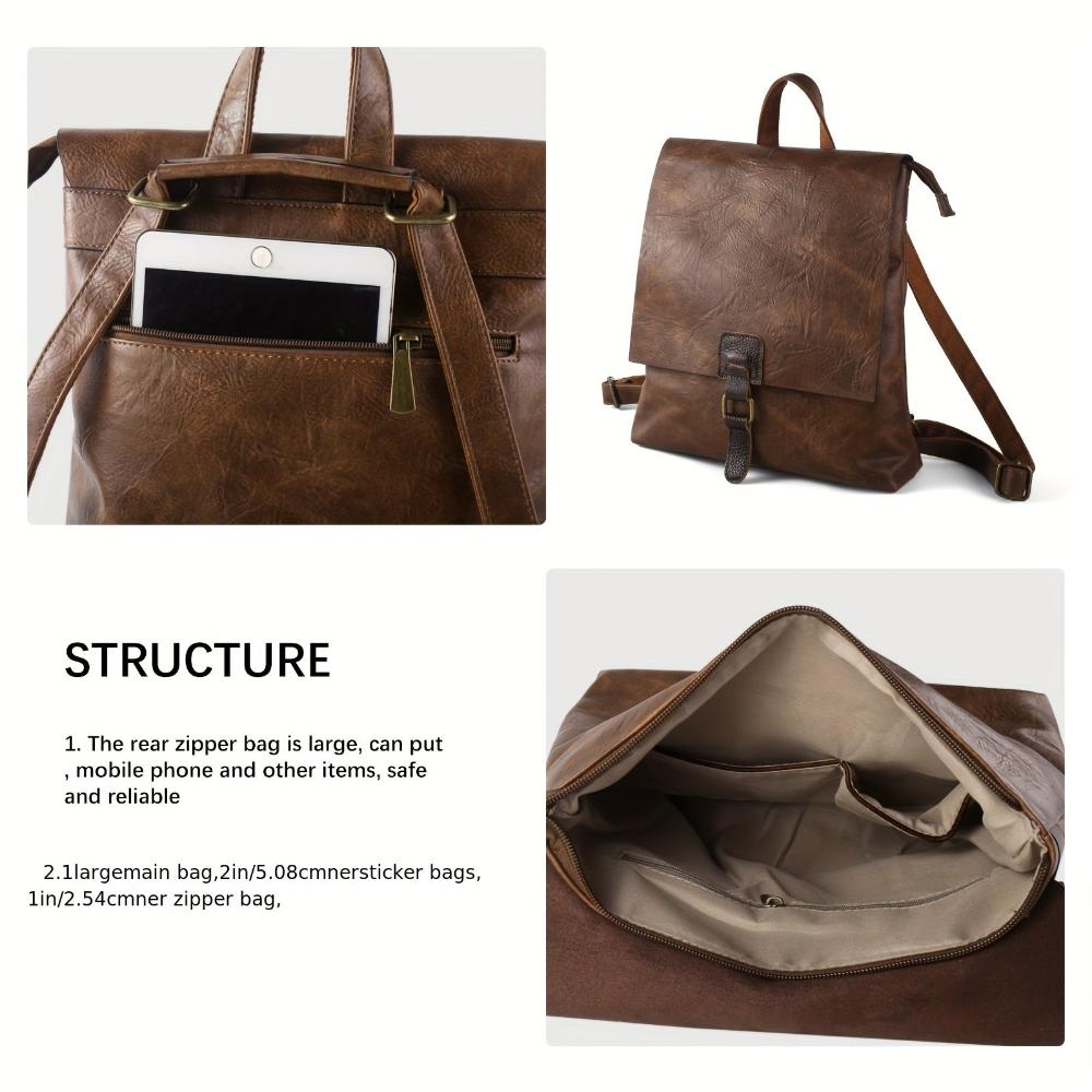 Nina | Multi-Functional Vintage-Inspired Backpack