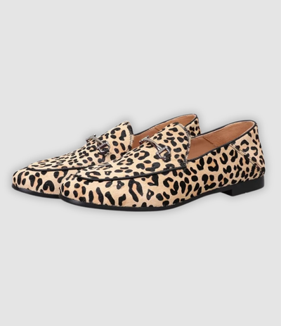 Vera - Animal Print Loafers