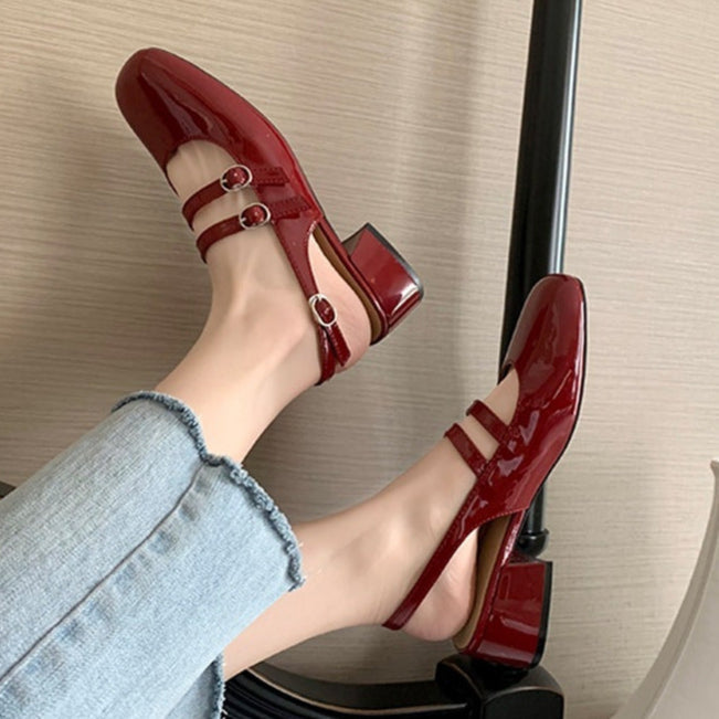 Nancy – Elegant Orthopaedic Leather Flats