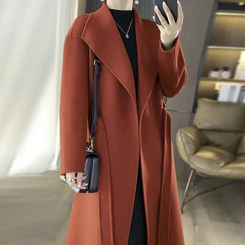 Casmira | Belted Cashmere Coat