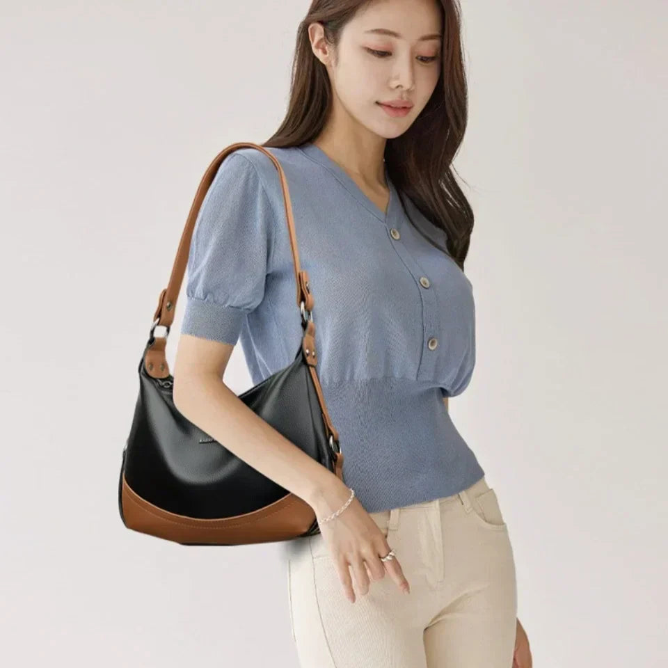 Mara Dual-Tone Shoulder Bag