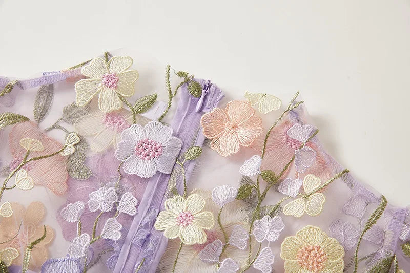 Jessica - Elegant Floral Dress