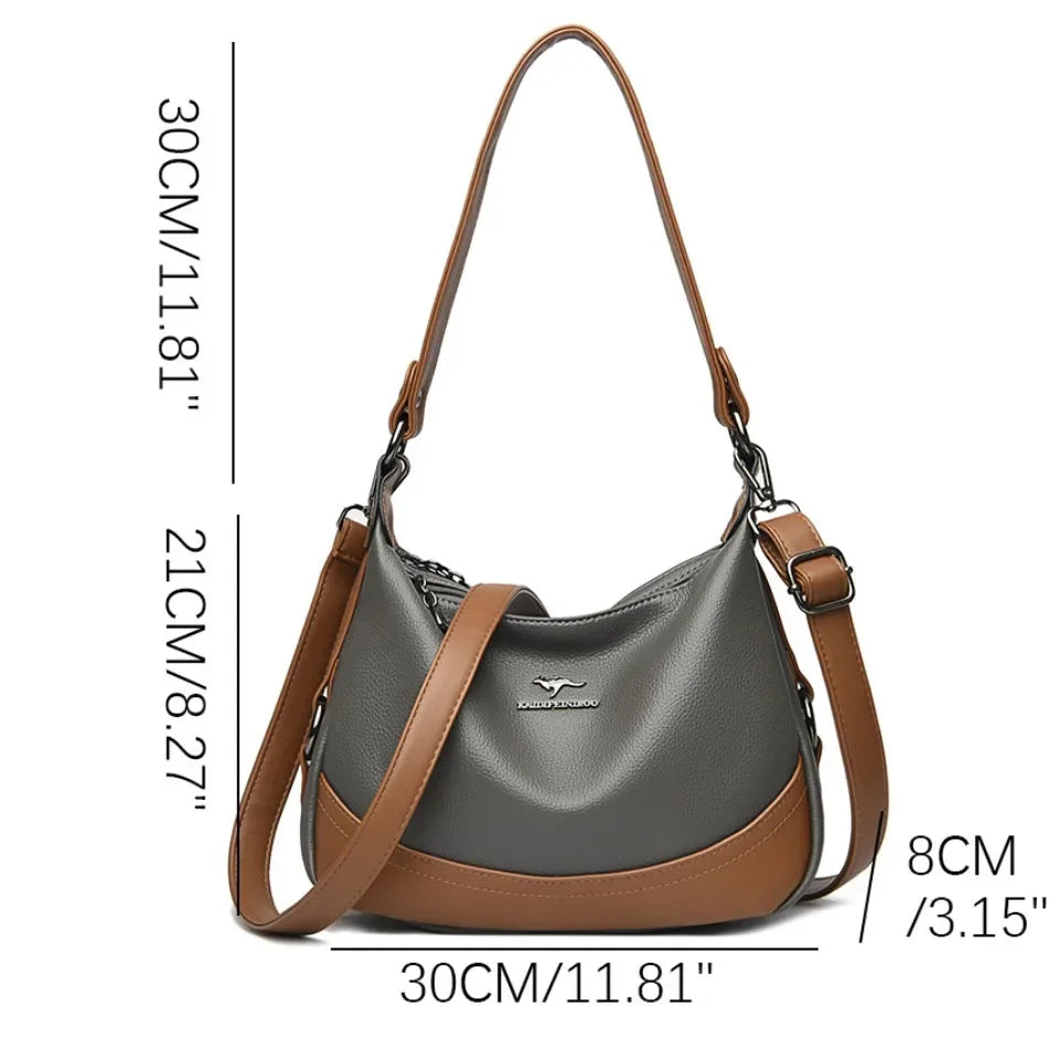 Mara Dual-Tone Shoulder Bag