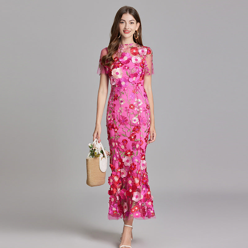 Jessica - Elegant Floral Dress