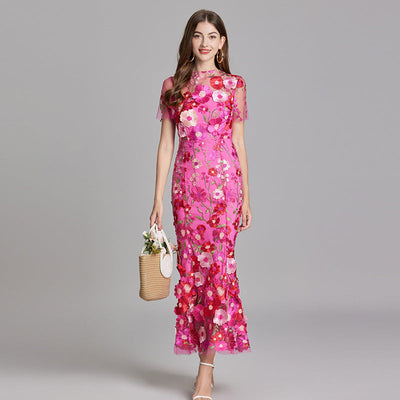 Jessica - Elegant Floral Dress