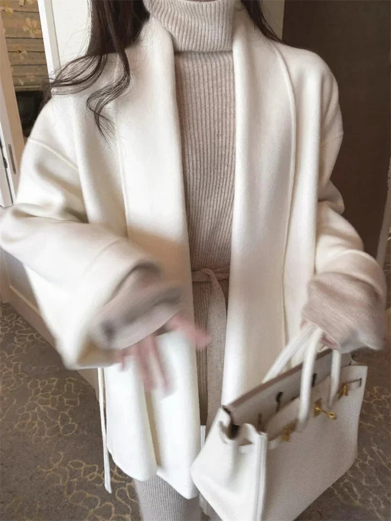 Serenya™ | Handmade Wool Cashmere Coat