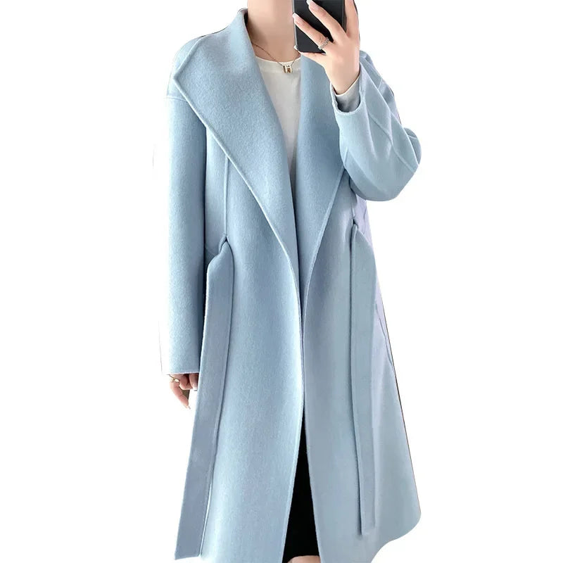 Casmira | Belted Cashmere Coat