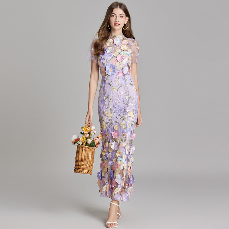 Jessica - Elegant Floral Dress
