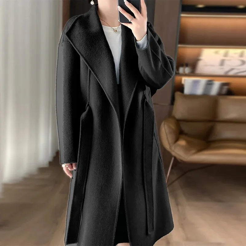 Casmira | Belted Cashmere Coat