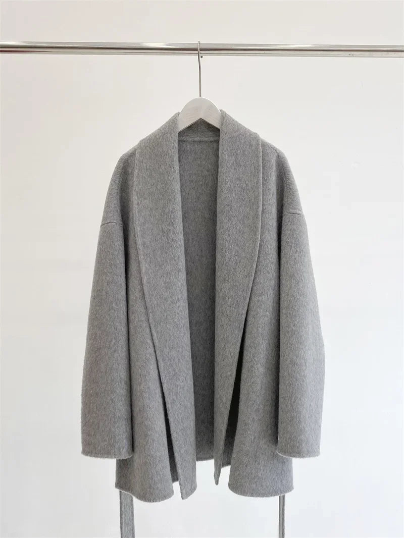 Serenya™ | Handmade Wool Cashmere Coat