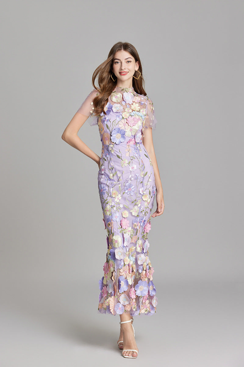 Jessica - Elegant Floral Dress