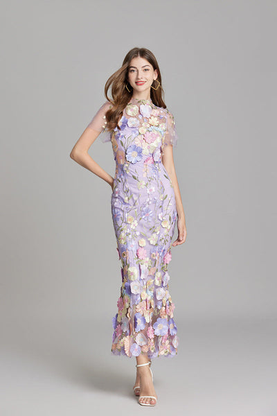 Jessica - Elegant Floral Dress