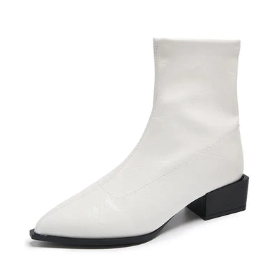 Wide Fit Pointed Toe Boots