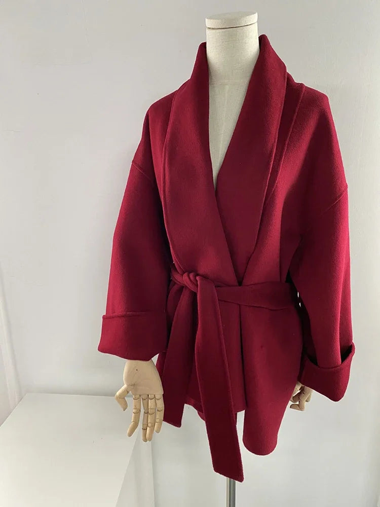 Serenya™ | Handmade Wool Cashmere Coat