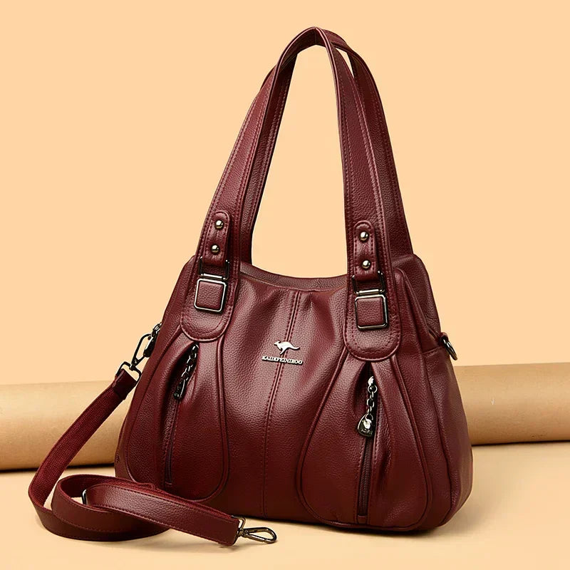 Mirelle - Casual Leather Handbag