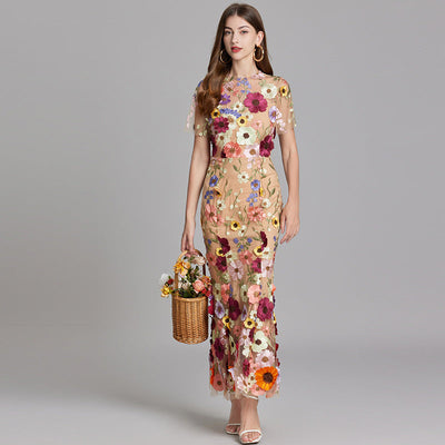 Jessica - Elegant Floral Dress