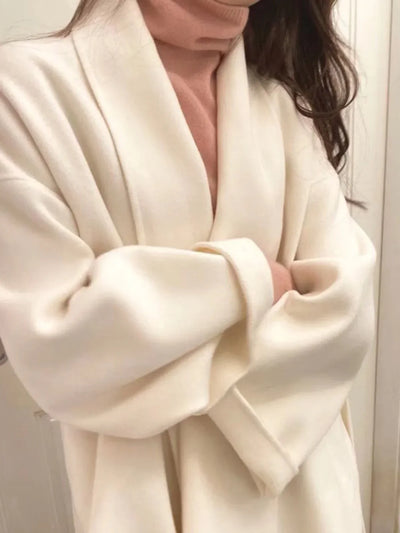 Serenya™ | Handmade Wool Cashmere Coat