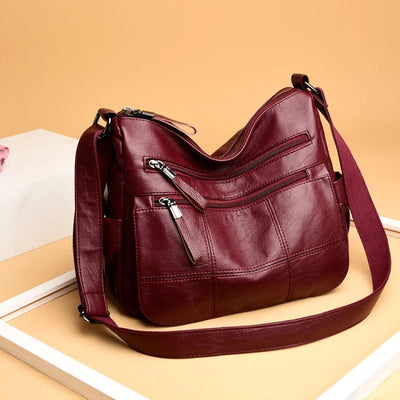 Davina - Smooth Leather Handbag