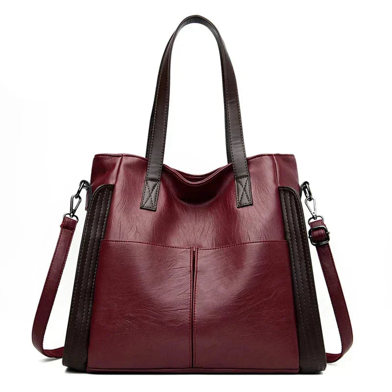 Indigo - Classic Leather Handbag