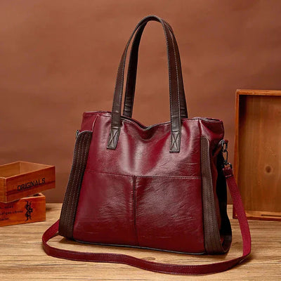 Indigo - Classic Leather Handbag