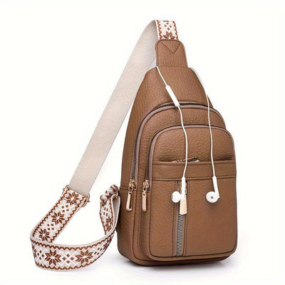 Fiona | Rolling Suitcase Shoulder Bag