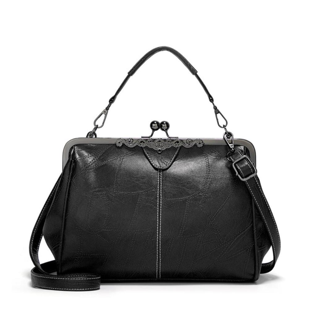 Mila | Classic Vintage Bag Featuring an Elegant Clasp Closure